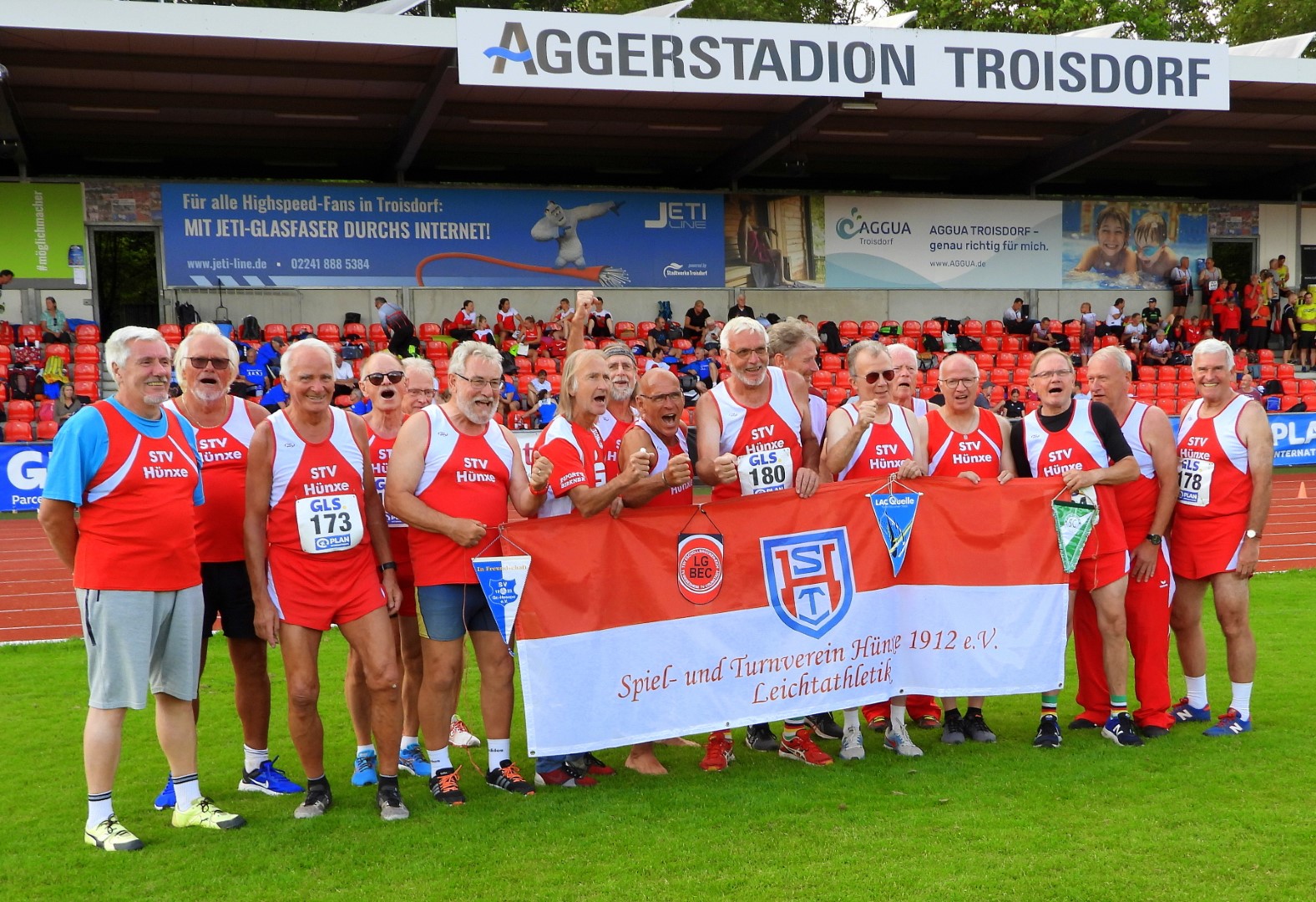 StG. Hünxe-Bedburg-Duisburg bei der  DM Team Senioren in Troisdorf 